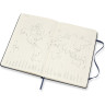 Еженедельник MOLESKINE Classic Weekly Large, синий сапфир DHB2012WH3